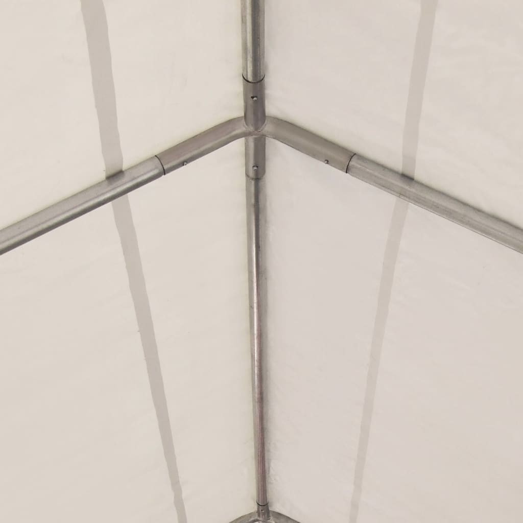 vidaXL Garden Marquee PVC 3x4 m White